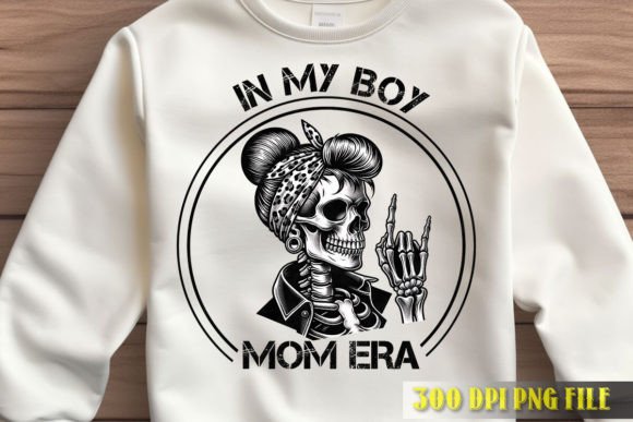In My Boy Mom Era Graphic: Your Go-To Design Asset