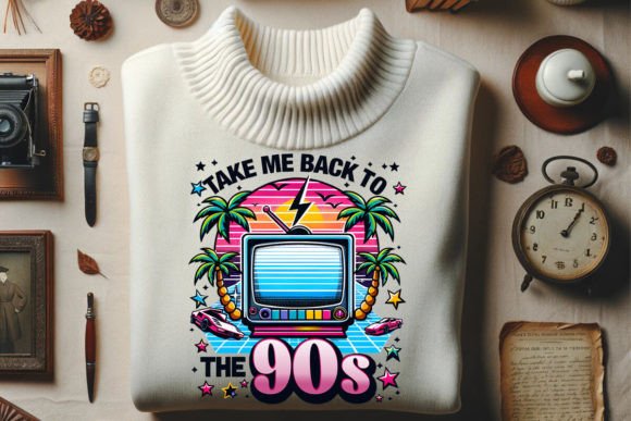 Retro 90s TV Graphic Tee: Capturing the Vibe of 90s Television