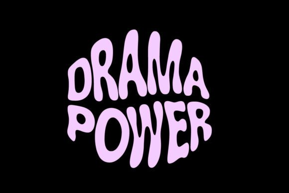 Unleash Bold Expression with Drama Power Graphic Tee Design