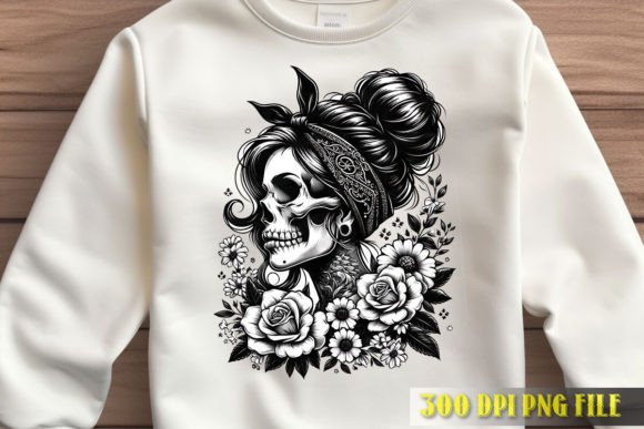 Unleash Vibrant Creativity with the Butterfly Sugar Skull Graphic